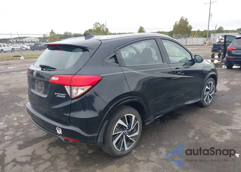 2019 Honda Hr-V Sport z USA, uszkodzony, nr VIN 3CZRU6H19KM743603